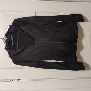 Athleta hooded jacket, black, size M